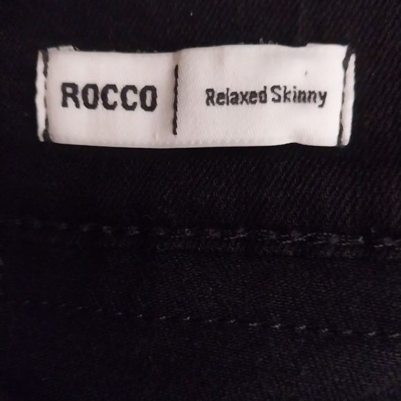 Men's LIKE NEW True Religion Black Rocco Skinny Jeans - Size 32/32 - Picture 7 of 9